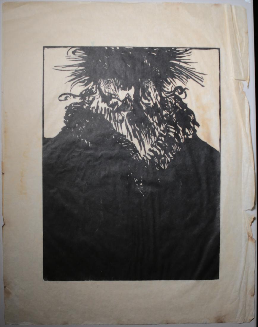 LEONARD BASKIN PRINT (1 of 9)