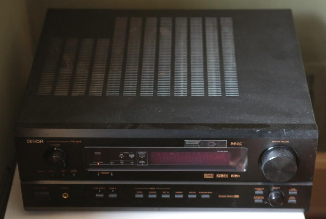 DENON AV SURROUND RECEIVER AVR-3803 (1 of 1)