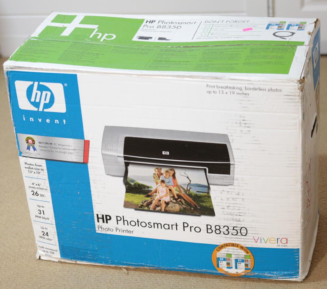 NEW IN BOX HP PRINTER B8350 (1 of 2)