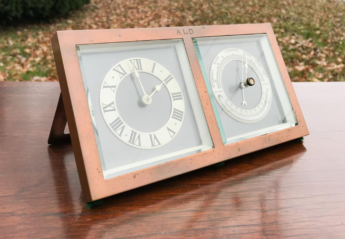 CHELSEA ABERCROMBIE CLOCK AND WEATHER STATION (1 of 8)