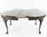 19TH C. CARVED DINING TABLE - 10