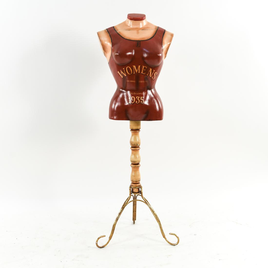 MANNEQUIN BUST DRESS FORM STAND (1 of 8)