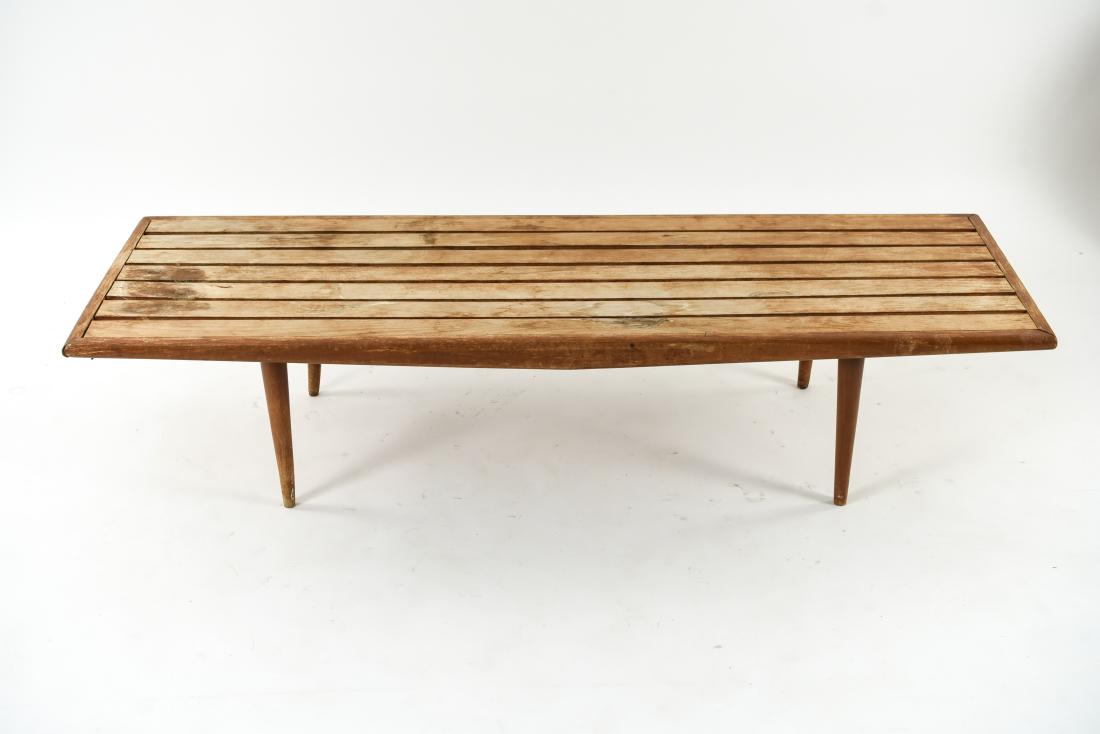 MID-CENTURY SLAT BENCH (1 of 8)