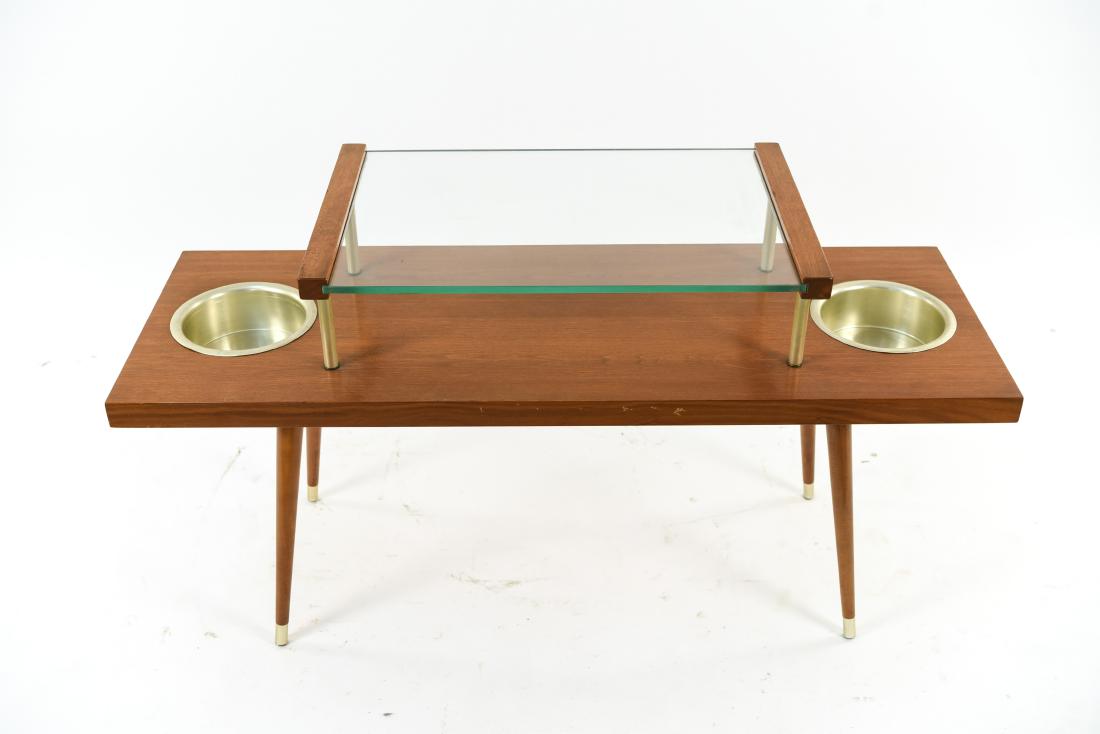 1950S MID-CENTURY PLANTER CONSOLE TABLE (1 of 10)