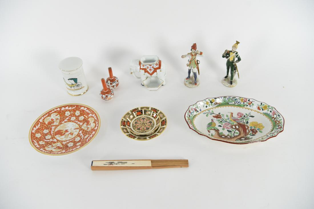 DECORATIVE GROUPING INCL. PORCELAIN (1 of 20)