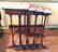 MAHOGANY NESTING TABLES - 3