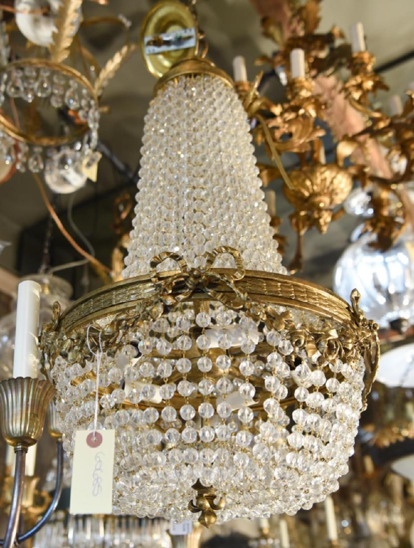 ORNATE CONTEMPORARY DROP CRYSTAL CHANDELIER (1 of 6)