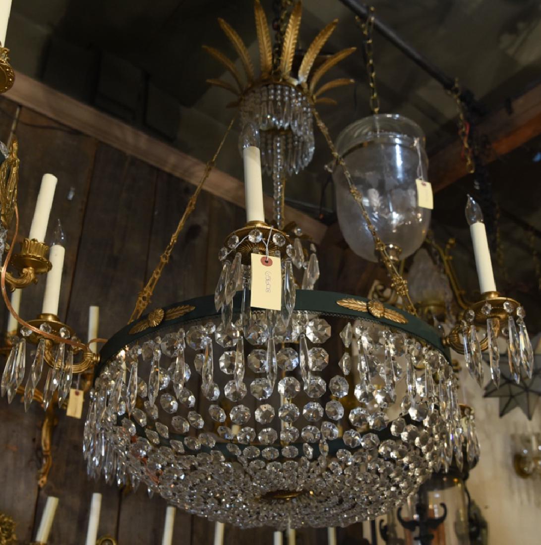 CONTEMPORARY EMPIRE STYLE CRYSTAL CHANDELIER (1 of 8)
