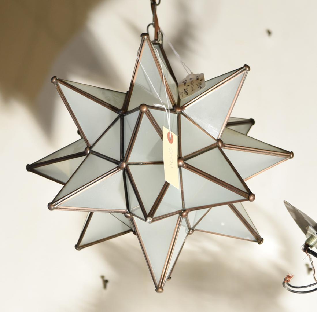 CONTEMPORARY HANGING STAR FIXTURE (1 of 4)