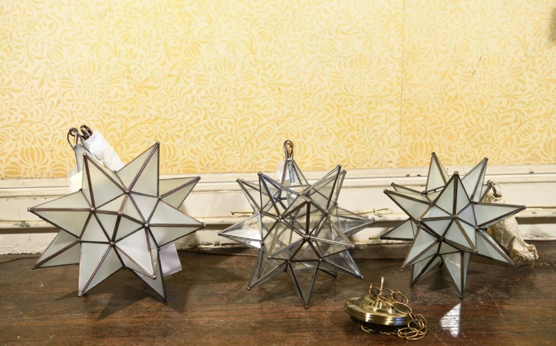(3) HANGING STAR FIXTURES (1 of 7)
