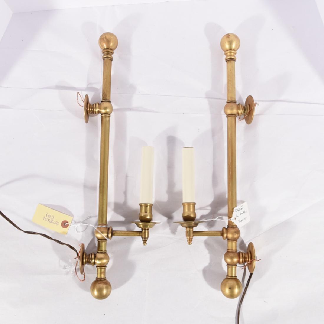 PAIR OF CONTEMPORARY WALL SCONCES (1 of 5)