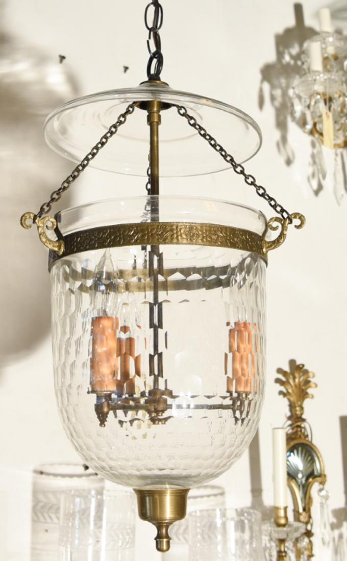 FACETED BELL FORM DROP FIXTURE (1 of 5)