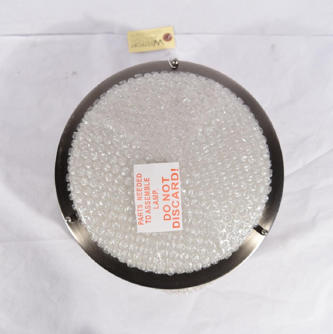 CONTEMPORARY FLUSH MOUNT LIGHT FIXTURE (1 of 7)