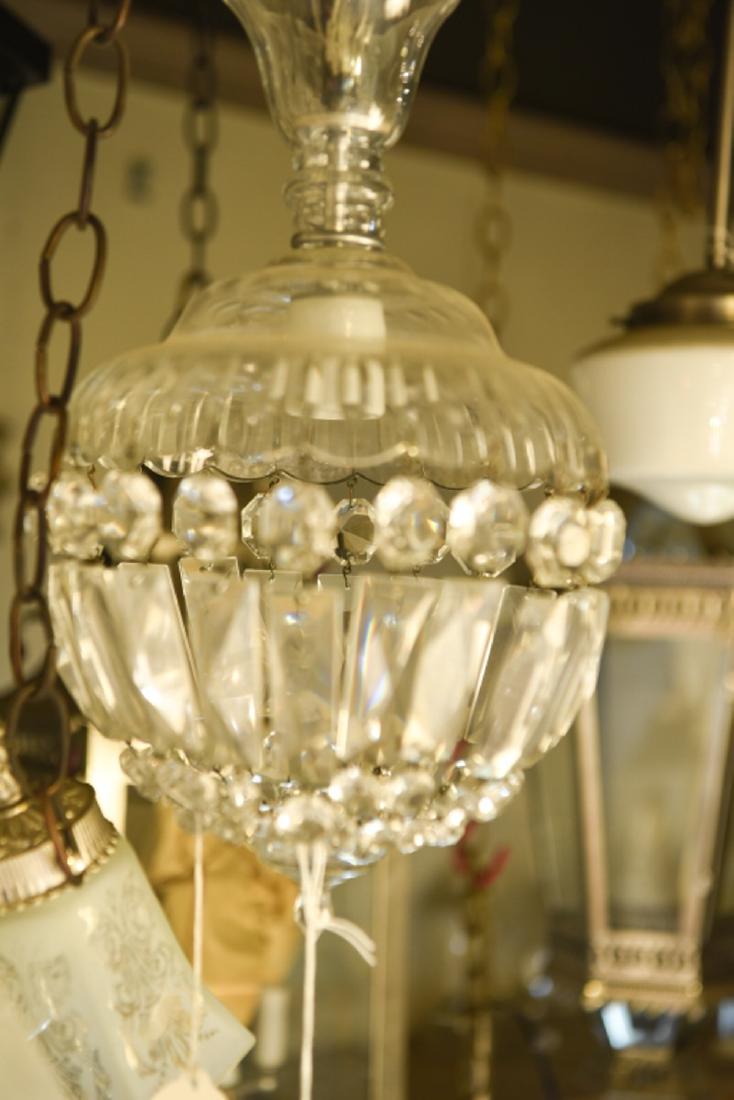 CONTEMPORARY CRYSTAL DROP PENDANT LIGHT (1 of 5)