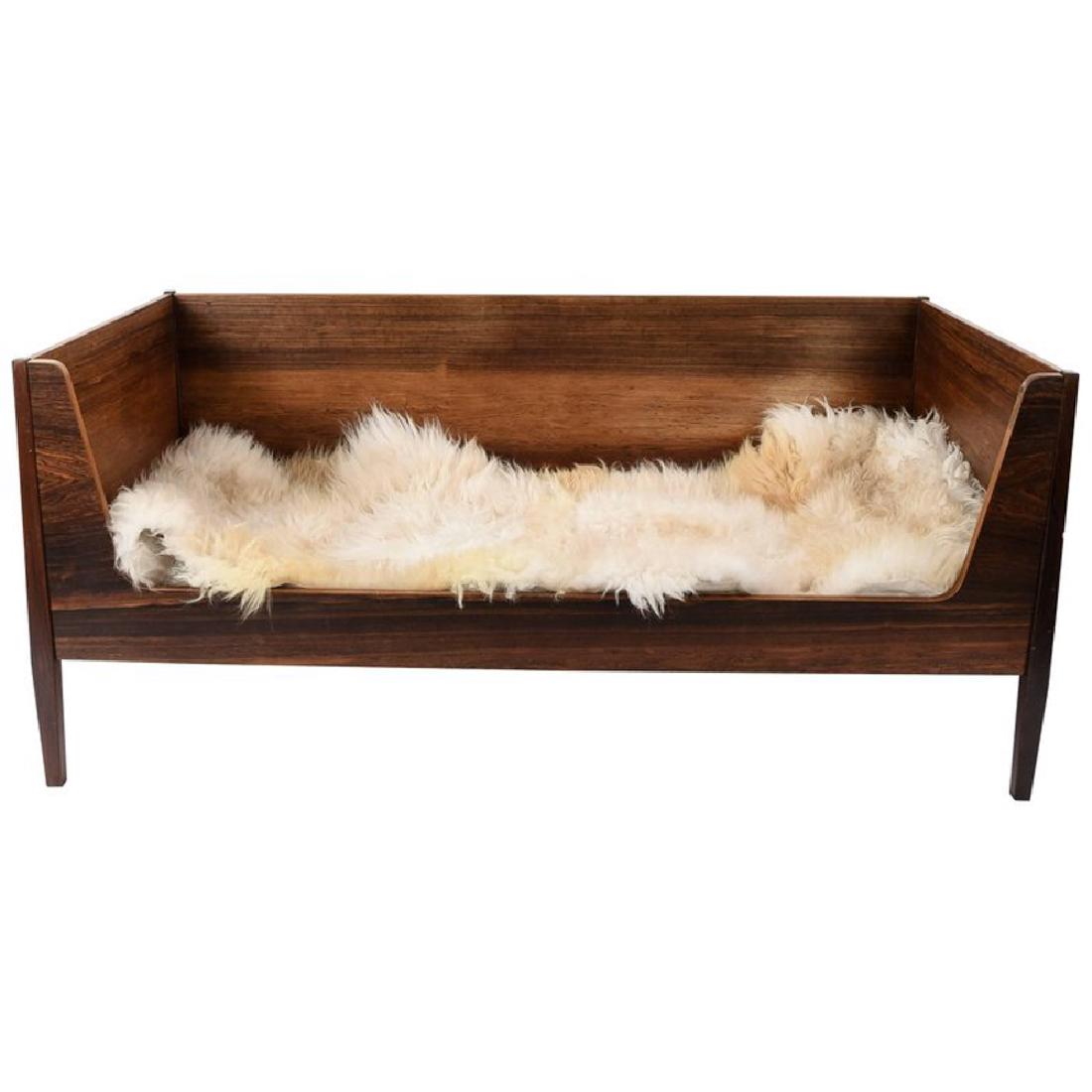 KAJ WINDING FOR POUL HUNDEVAD ROSEWOOD DAYBED (1 of 1)