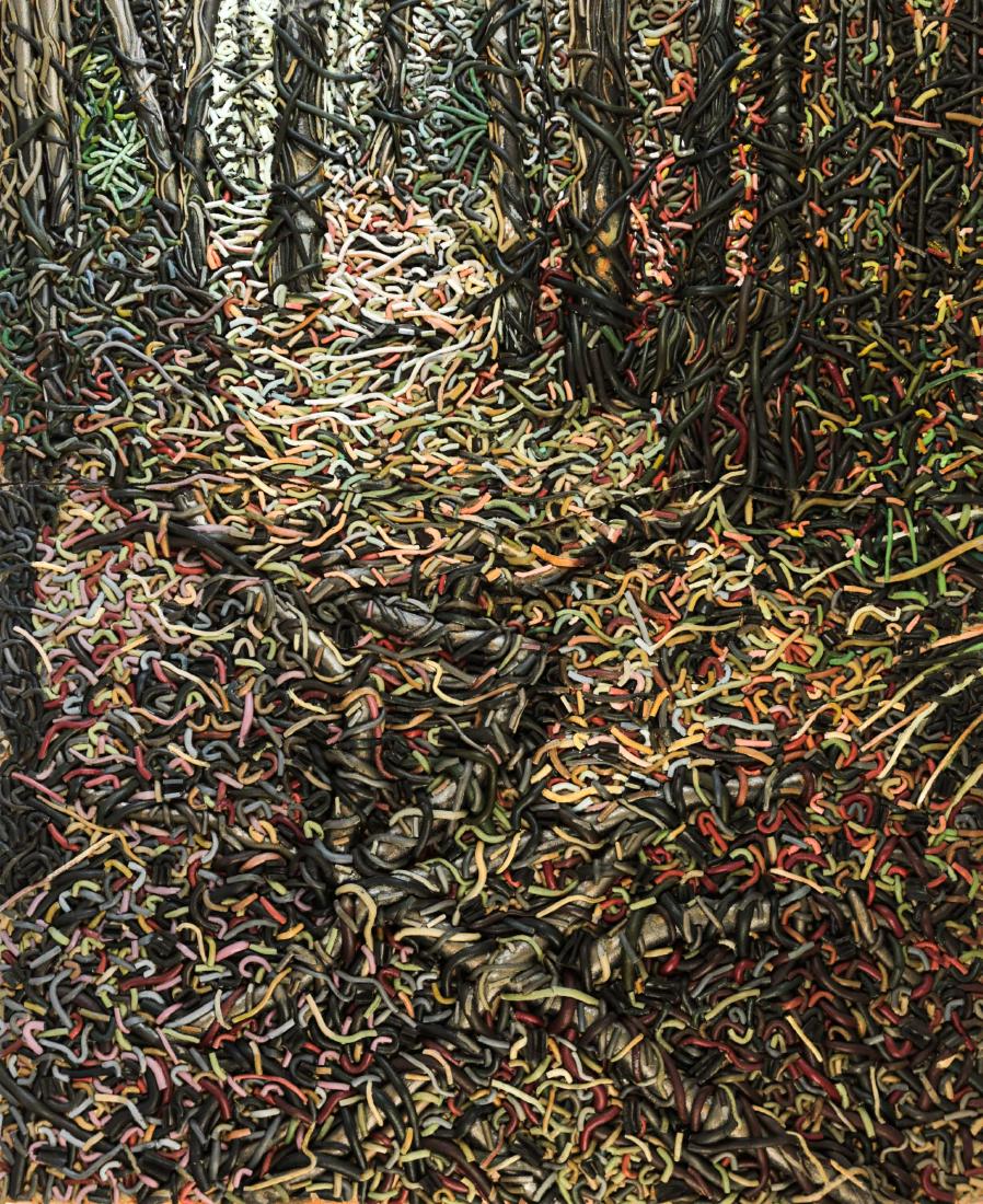 ALFREDO EGUIGUREN MIXED MEDIA ASSEMBLAGE (1 of 19)