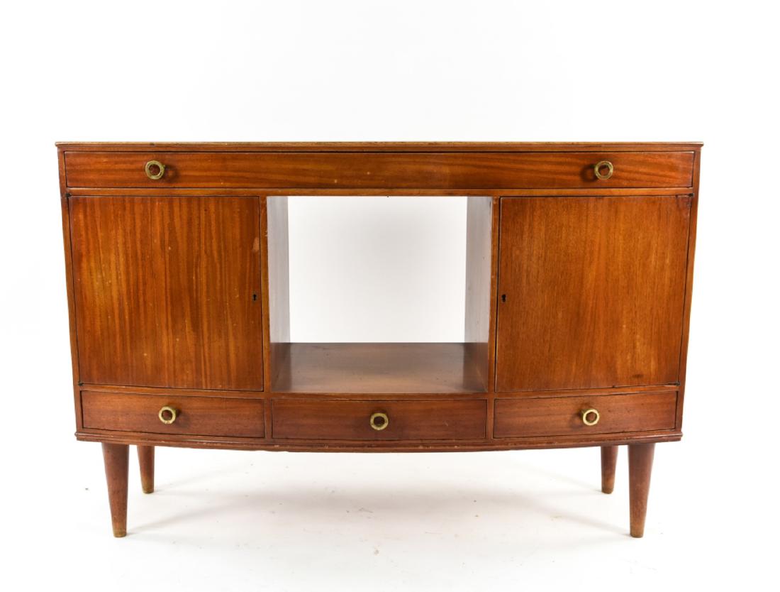 DUNBAR HIGH CASE SIDEBOARD CABINET (1 of 11)