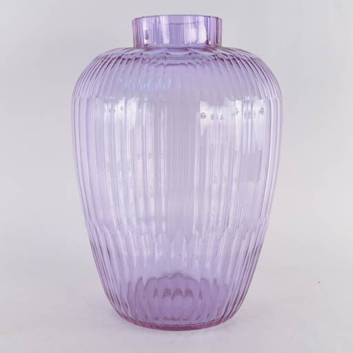 Monumental Czech Moser Crystal Vase C. 1930