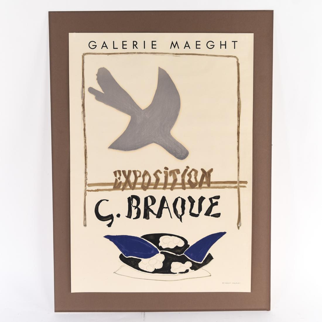 1959 GEORGES BRAQUE EXHIBITION POSTER (1 of 7)
