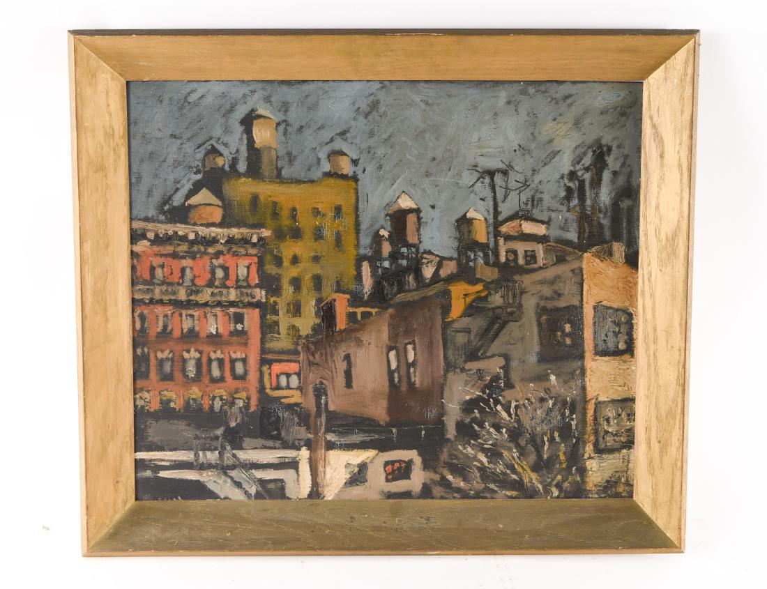 OLAV MATHIESEN OIL ON BOARD (1 of 7)