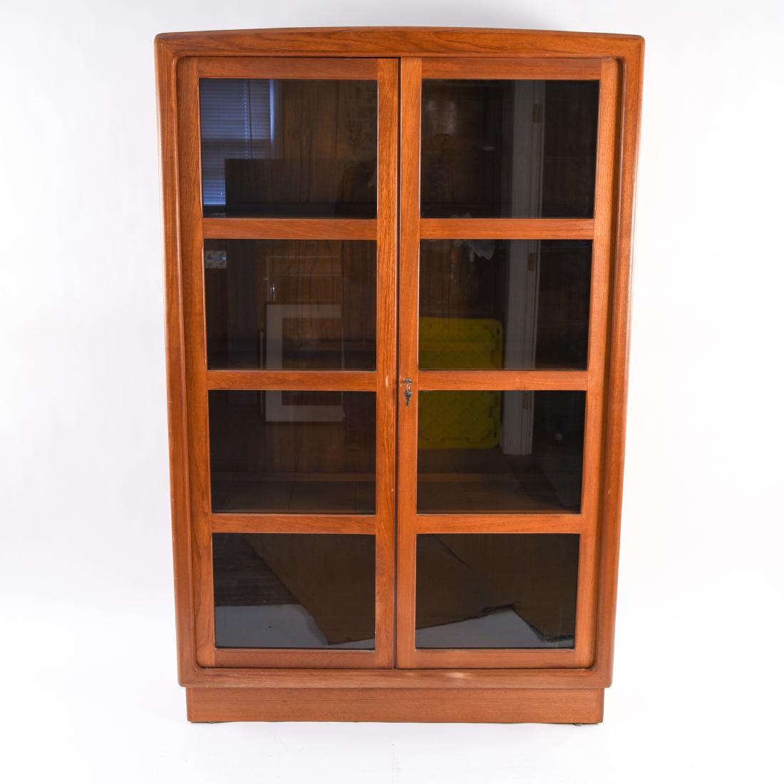 HP HANSEN DANISH TEAK BOOKCASE CABINET (1 of 18)