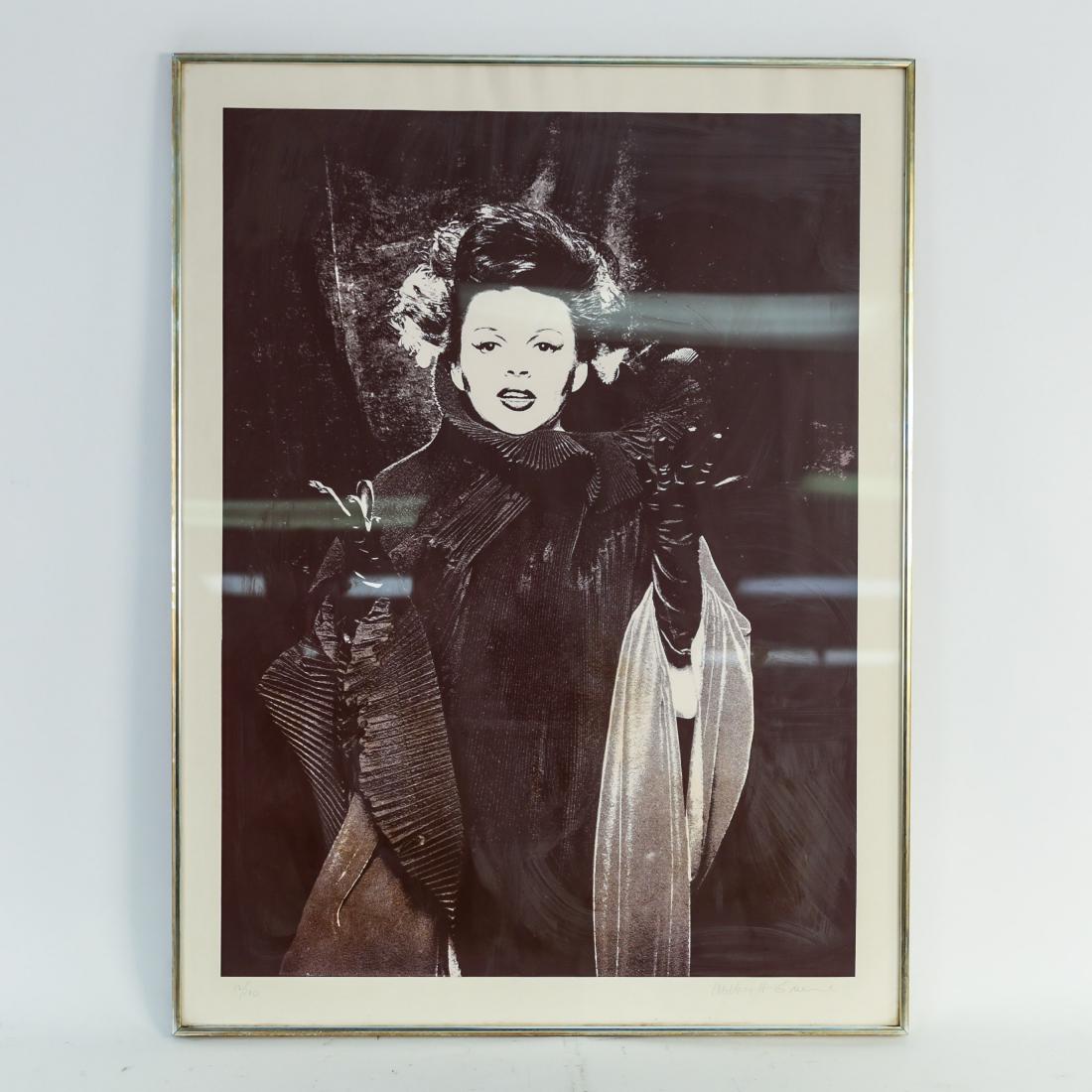 MILTON H. GREEN PHOTOGRAPH: 12/100. Signed. Dimensions: (Frame) H 37" x W 28" Condition: Some slight buckling to paper. Some discoloration.