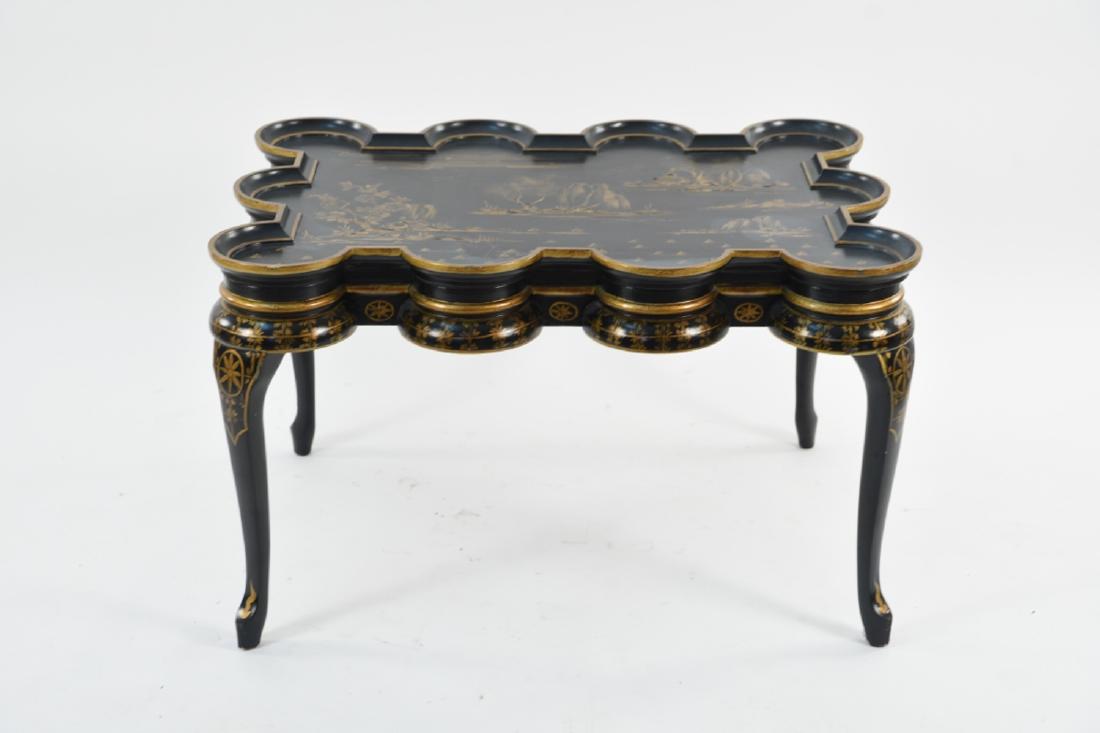 ITALIAN MADE JAPANNED COFFEE TABLE (1 of 9)