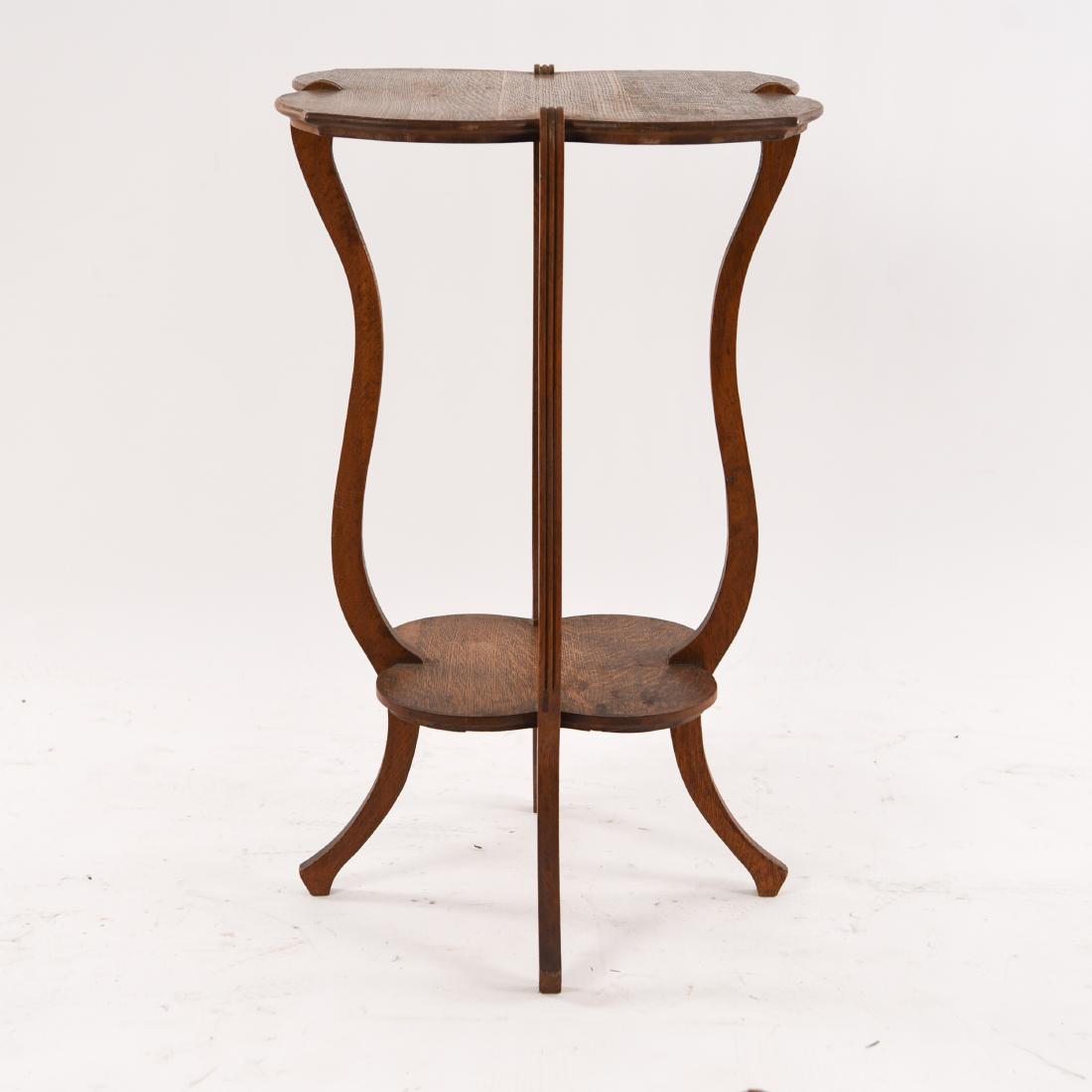 ART NOUVEAU SHAPED SIDE TABLE (1 of 10)