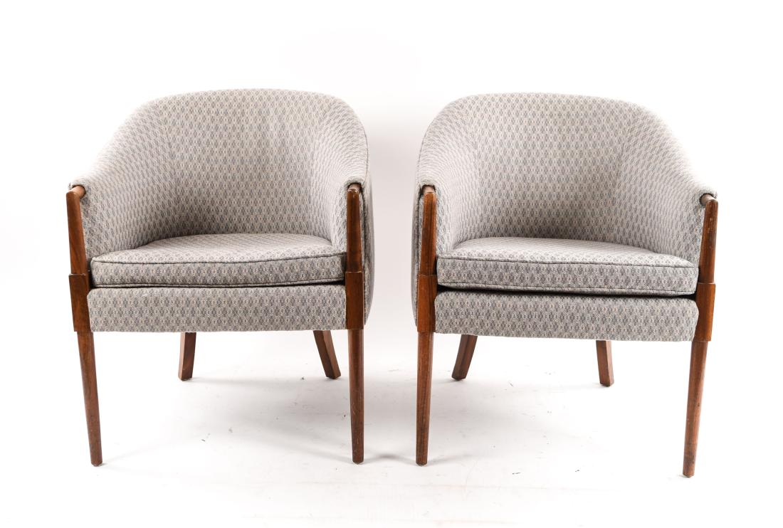 PAIR OF VINTAGE WARD BENNETT STYLE CHAIRS (1 of 11)