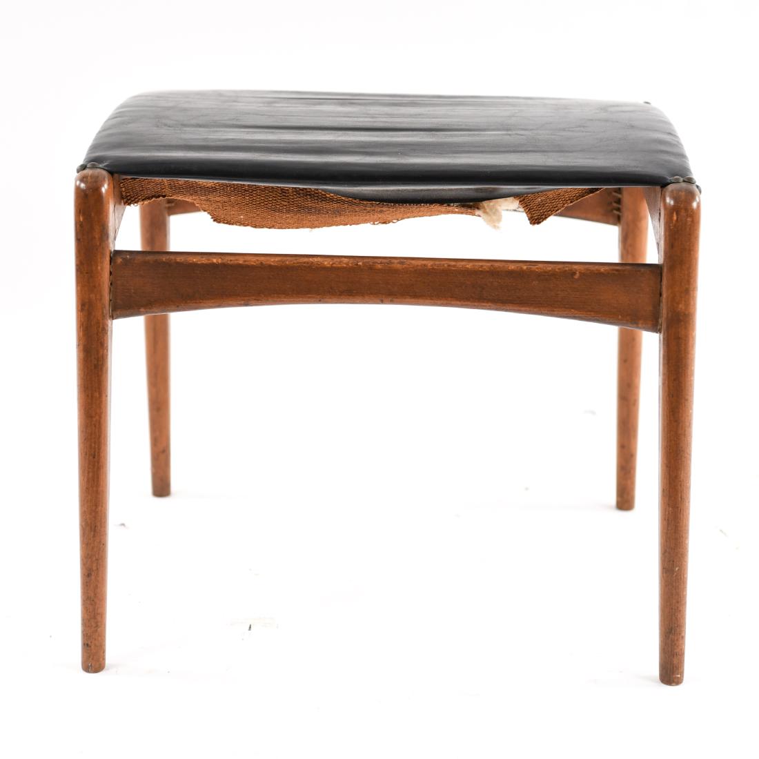 MID-CENTURY DANISH FRITZ HANSEN STOOL / OTTOMAN (1 of 9)