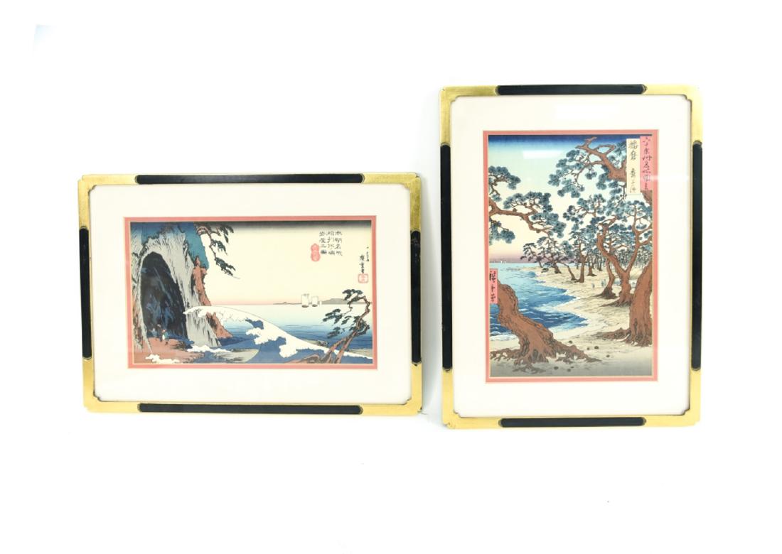 (2) MODERN JAPANESE WOODBLOCK PRINTS (1 of 1)