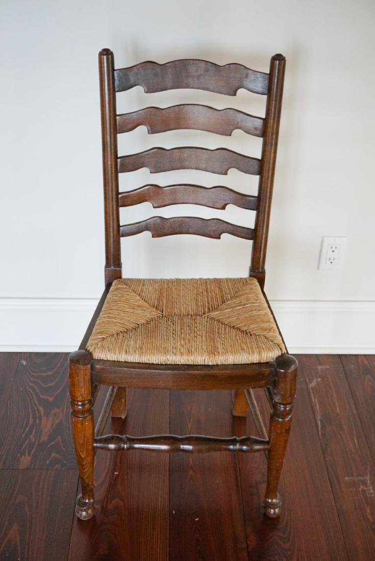 CANE SEAT LADDER BACK CHAIR