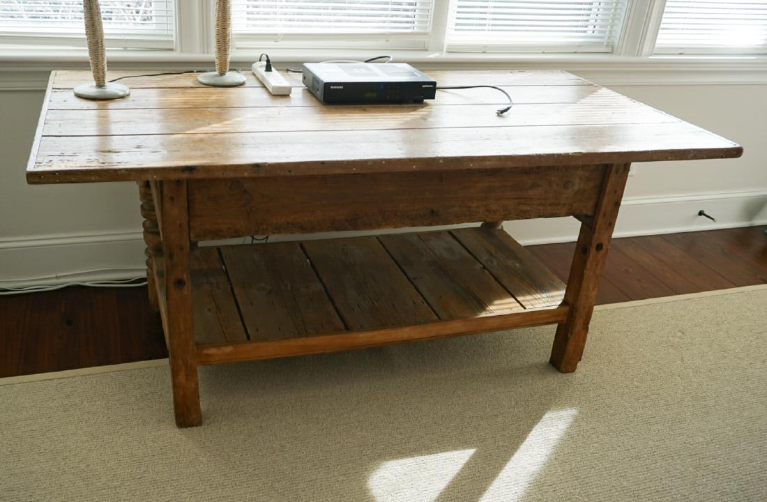 ANTIQUE FARM TABLE (1 of 6)