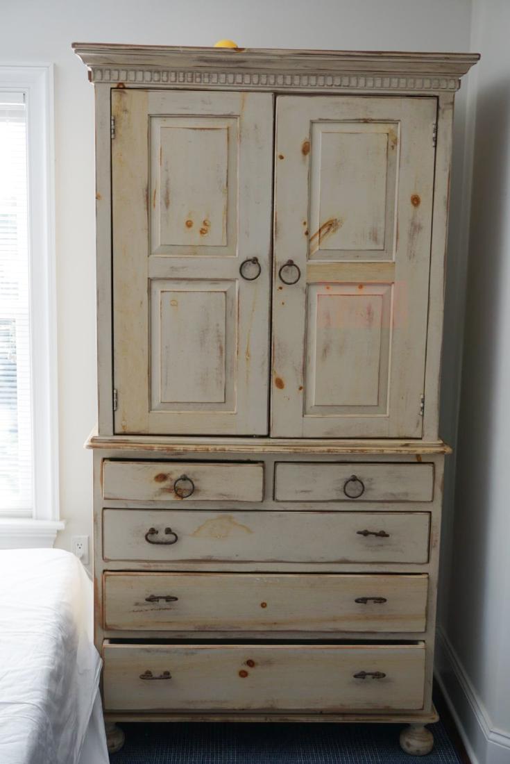 PAINTED PINE CABINET (1 of 6)