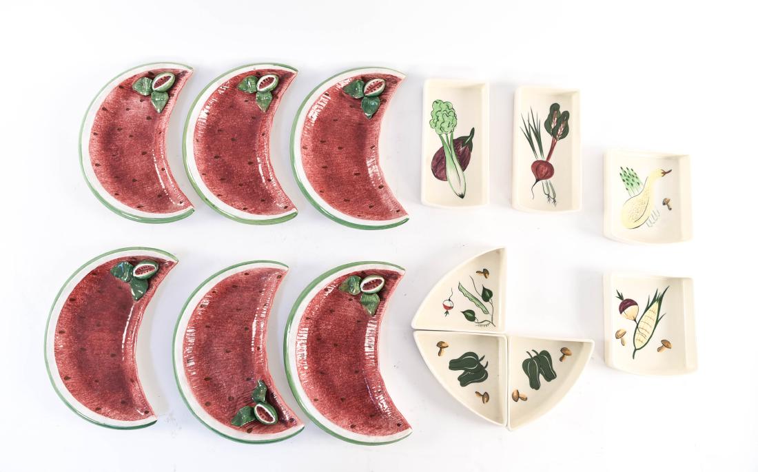 MID-CENTURY CERAMIC GROUPING (1 of 14)