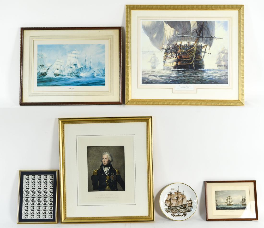 COLLECTION OF ADMIRAL NELSON PRINTS ETC. (1 of 20)