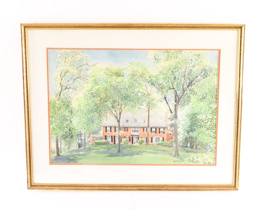 JOHN S. COLES WATERCOLOR (1 of 8)