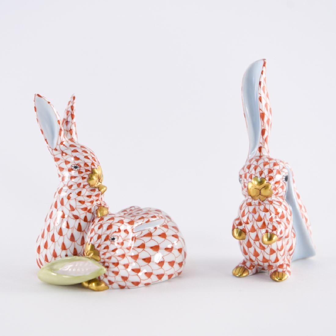 (2) HEREND RABBITS (1 of 8)