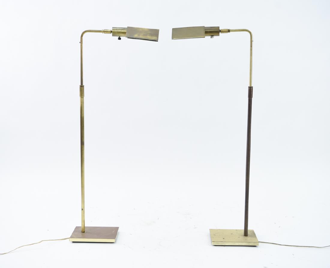 PAIR OF BRASS KOCH & LOWY FLOOR LAMPS (1 of 13)