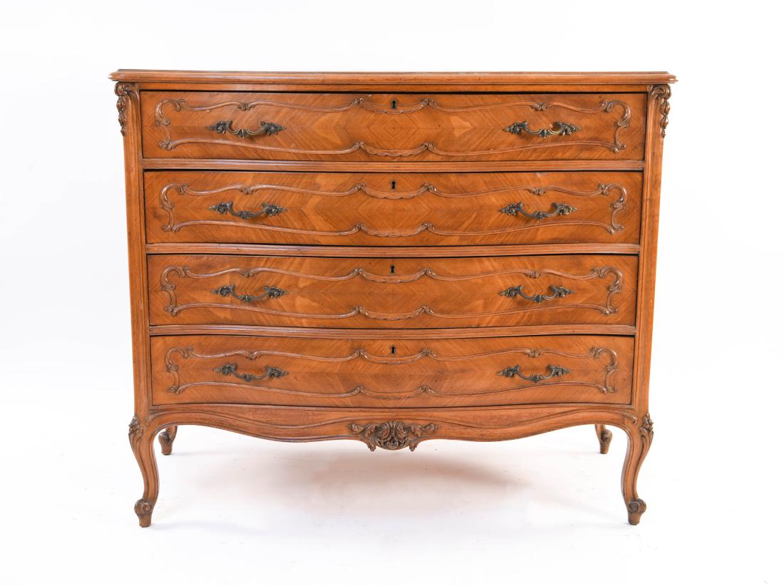 FRENCH PROVINCIAL CHEST OF DRAWERS (1 of 13)