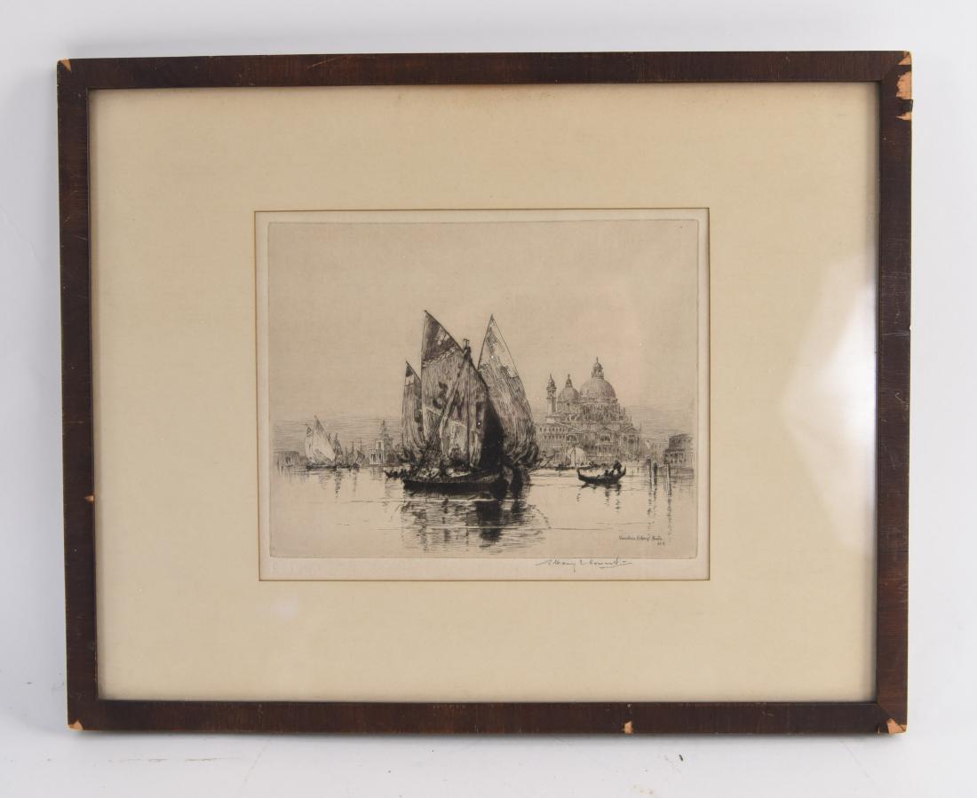 ALBANY E. HOWARTH (1872 - 1936) ETCHING (1 of 7)