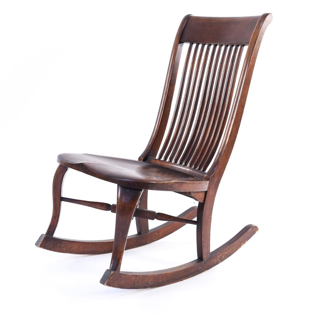 ANTIQUE ROCKING CHAIR (1 of 12)