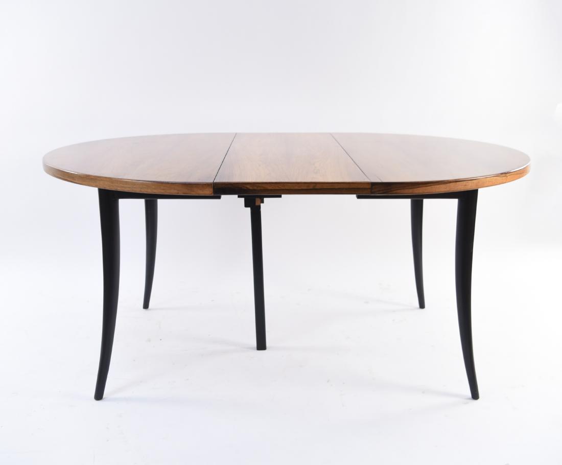 MID-CENTURY HARVEY PROBBER SABER LEG DINING TABLE (1 of 18)