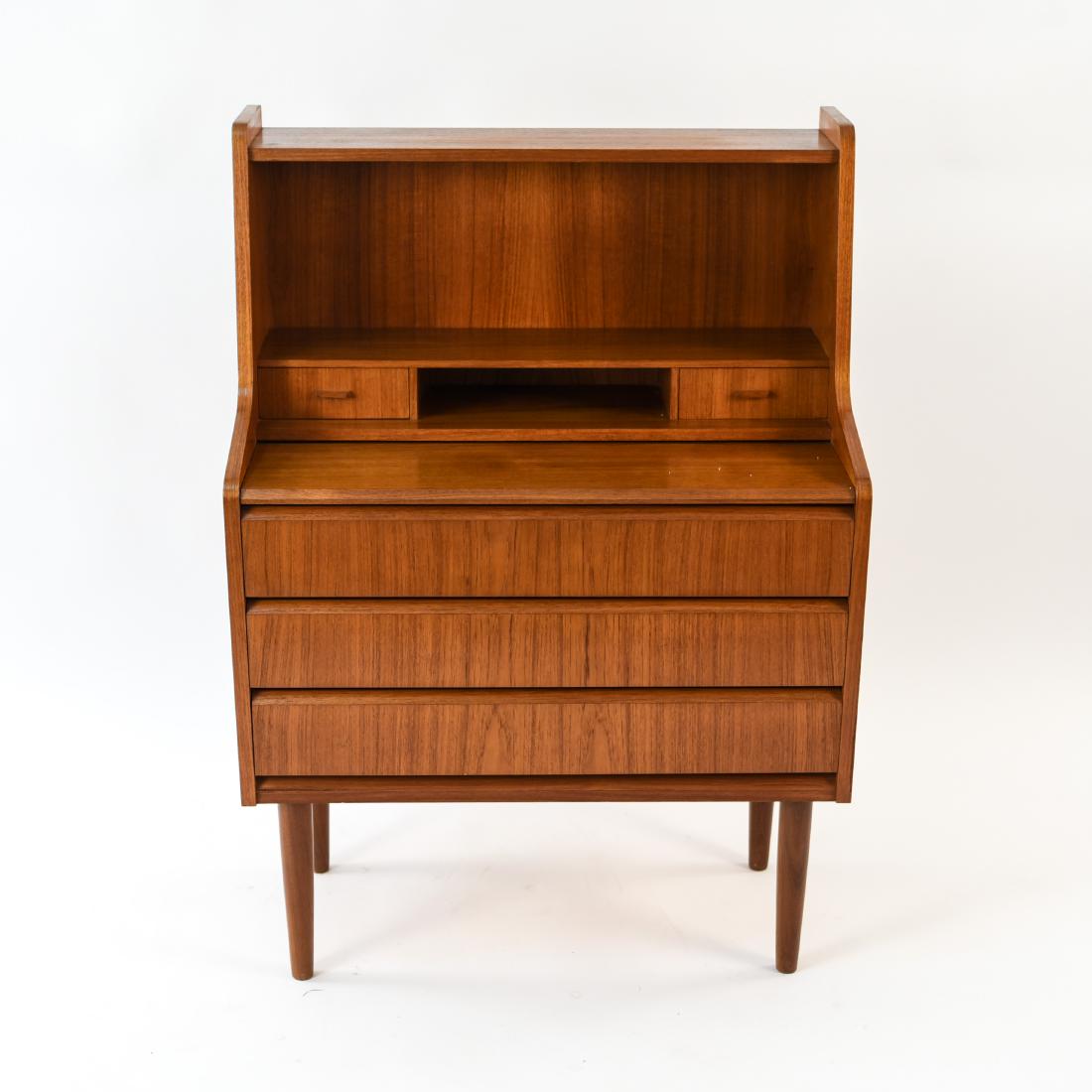 DANISH MID-CENTURY TEAK SECRETARY DESK (1 of 14)
