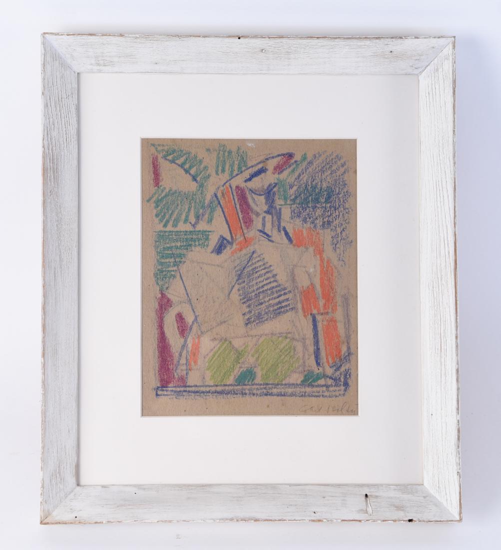 CARL HOLTY (1900 - 1973) PASTEL (1 of 7)