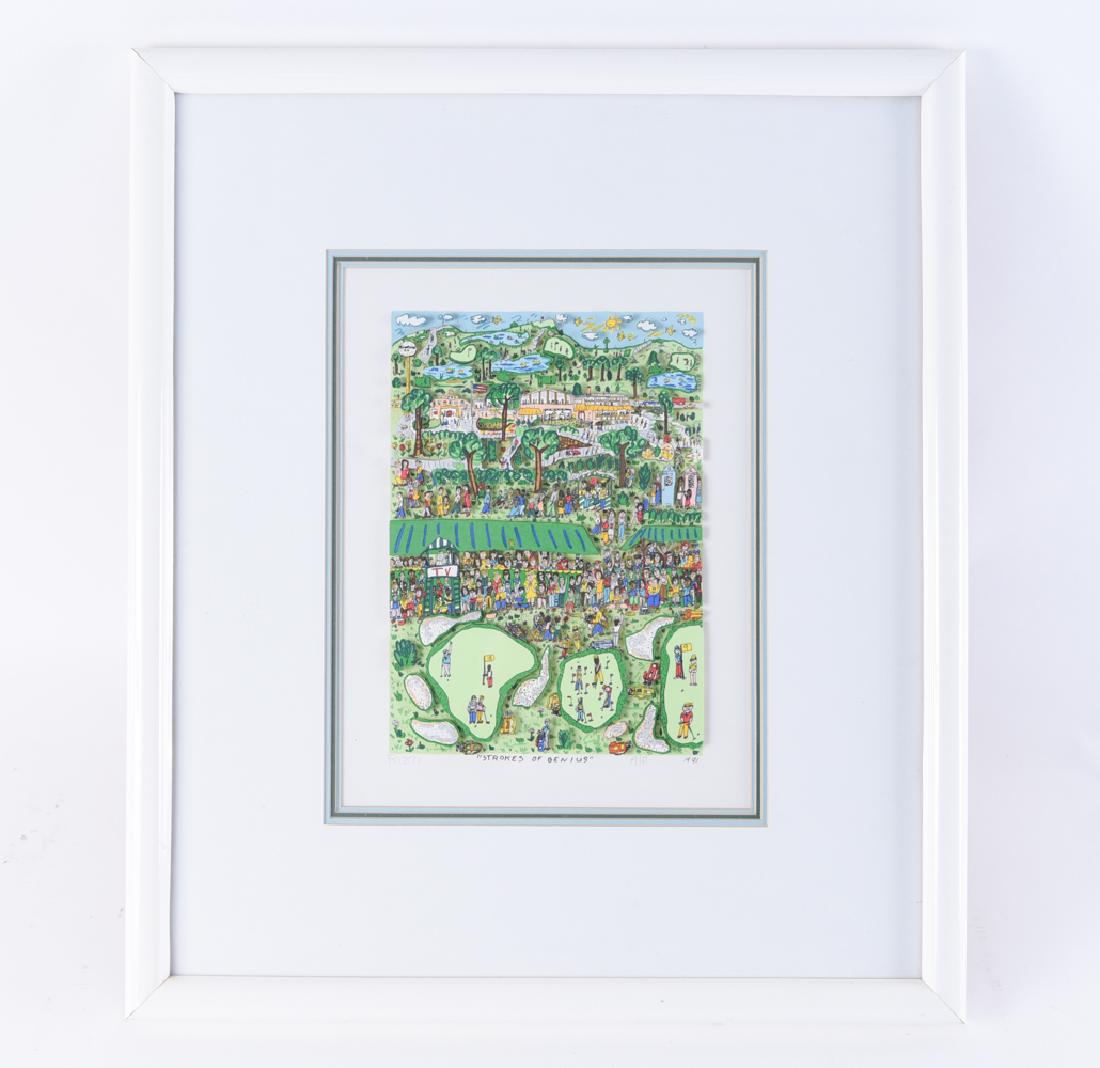 JAMES RIZZI (1950 - 2011) "STROKES OF GENIUS" (1 of 7)