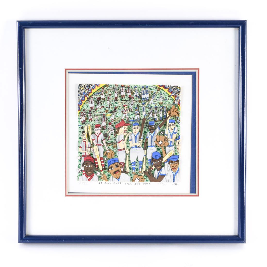 James Rizzi, 1950 2011, Titel: Taxi Day Taxi Night