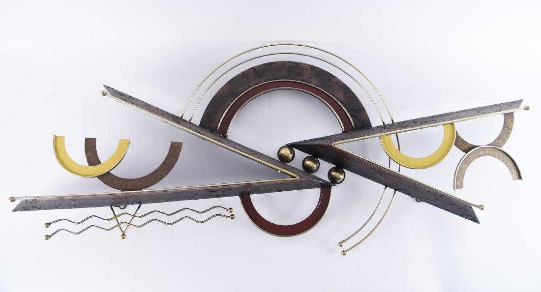 CURTIS JERE ABSTRACT WALL SCULPTURE (1 of 11)