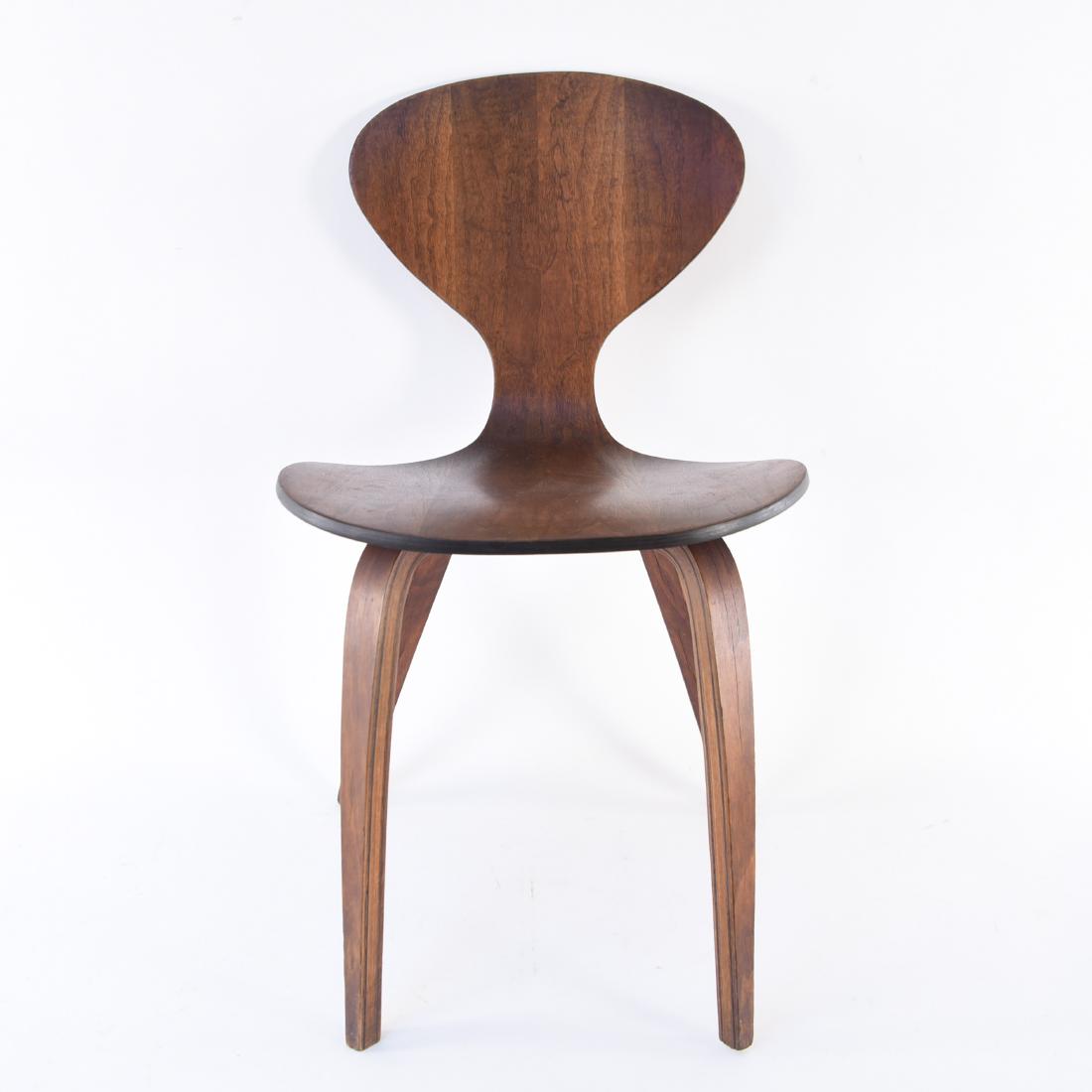 NORMAN CHERNER FOR PLYCRAFT WALNUT SIDE CHAIR (1 of 15)