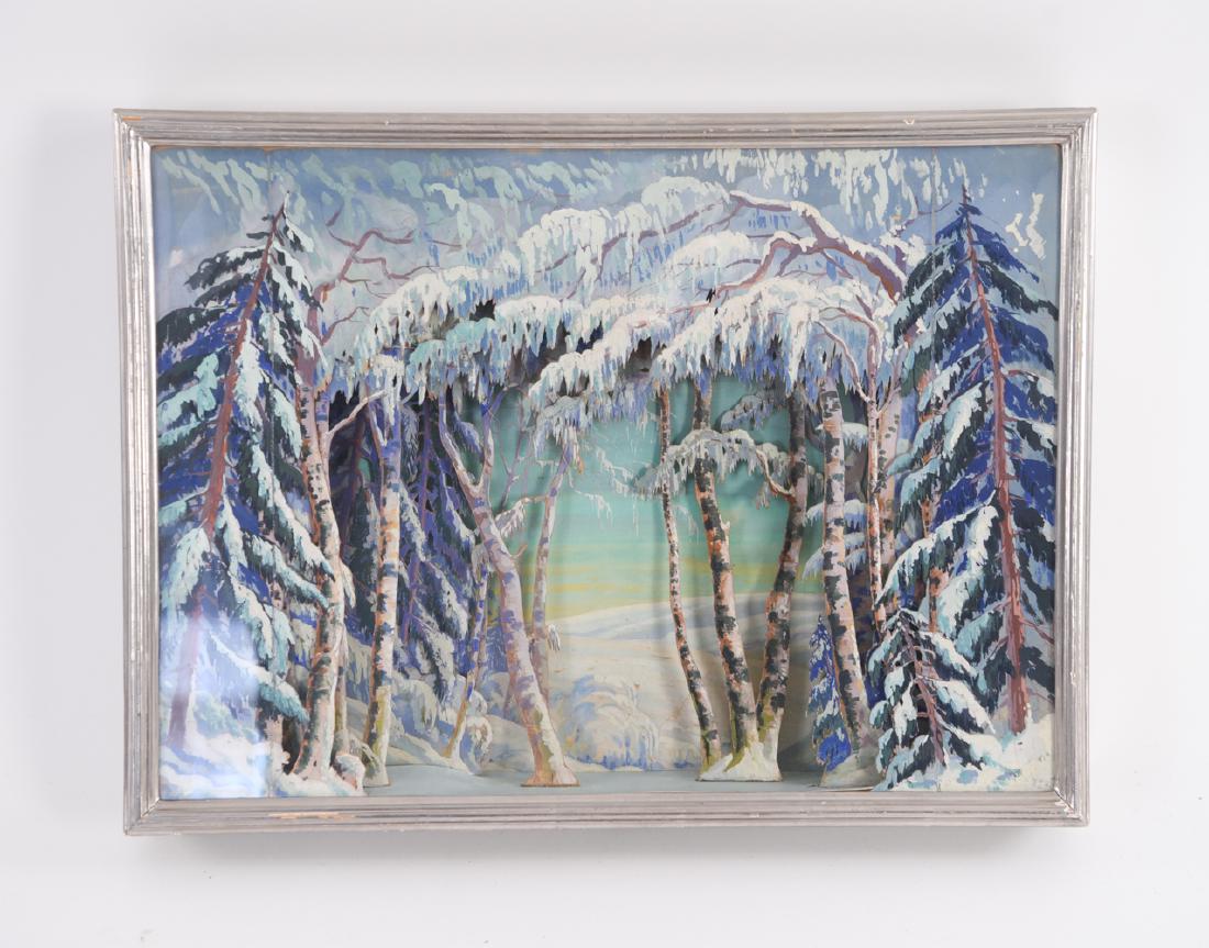 1910'S - 1920'S 3 DIMENSIONAL STAGE SET DESIGN (1 of 7)